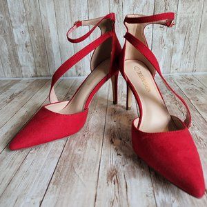 Ankle Strap Heels - Size 8.5